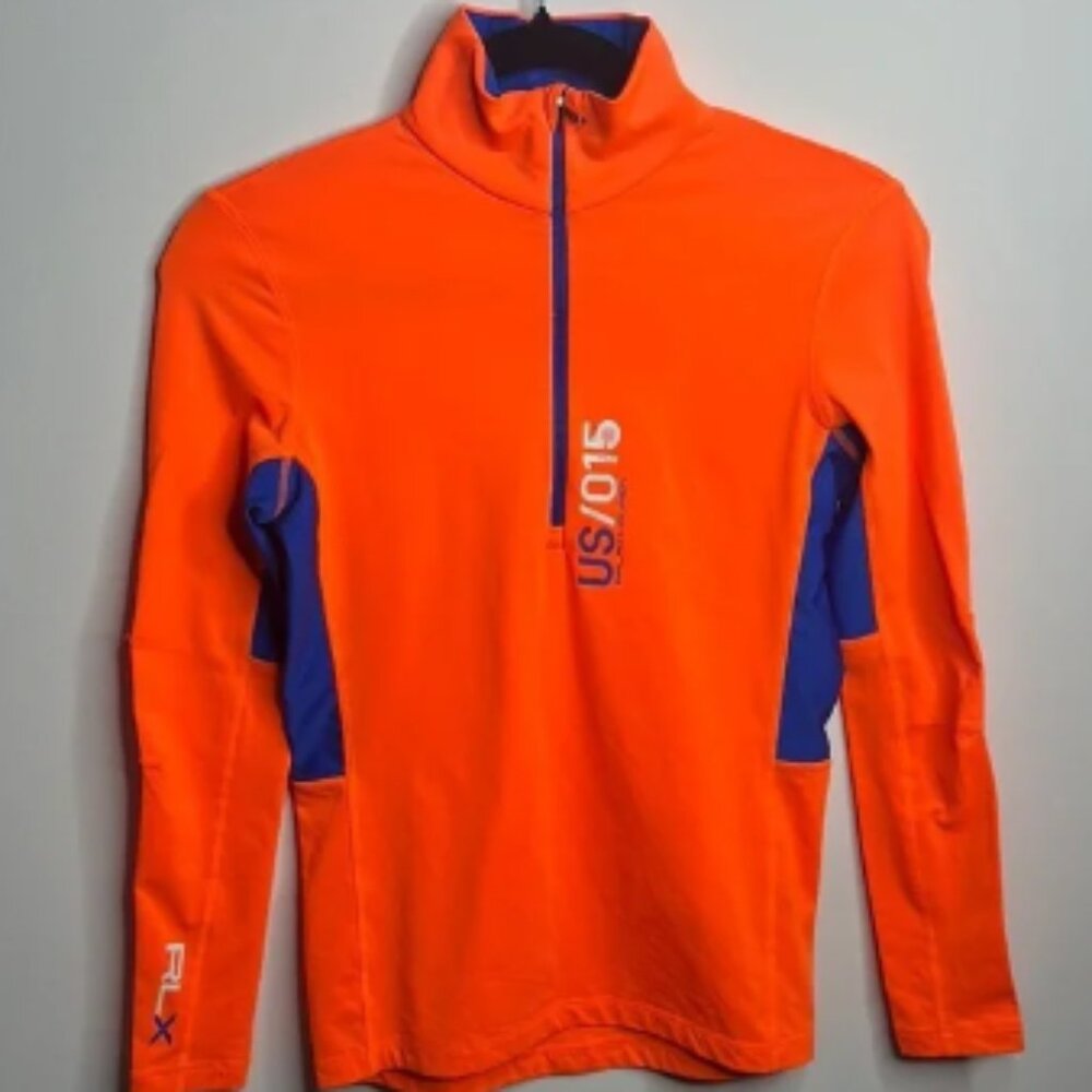 RLX Orange and Blue Pullover